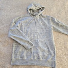 Volcom True To This Hoodie Hooded Sweatshirt Men's Size Medium M Marled Grey