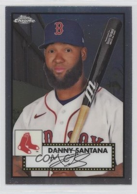2021 Topps Chrome Platinum Anniversary Danny Santana #433 2k3
