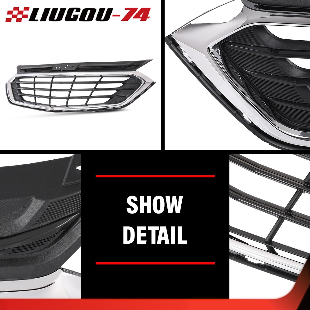 Fit For Chevrolet Equinox 2018 2019 2020 Front Bumper Upper Grille ...