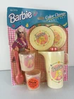 VTG 1992 Barbie Magic Color Change Party Set 7 pcs Cups Pitcher Saucers NEW NOS