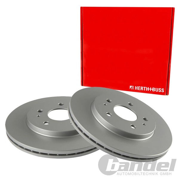 2X Herth+Buss 287Mm Bremsscheiben Vorne Passend FüR Daihatsu Terios | J3306015-image