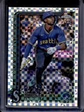 2025 Topps Chrome Ryan Bliss RC X-Fractor Rookie #37 Mariners