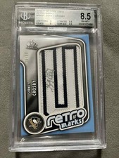 Sidney Crosby Retro Marks 26/50 BGS 8.5