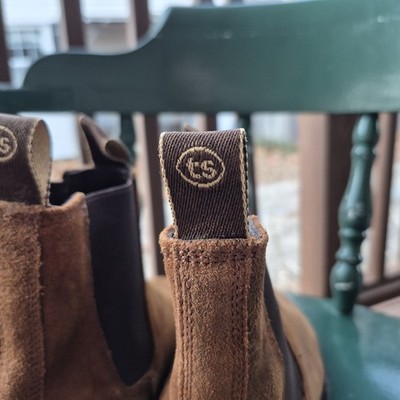 Taylor Stitch The Ranch Boot Chelsea Dark Brown Suede Men’s Size 13D The Ranch Boot in Redwood Waxed Suede | Taylor Stitch main image 4
