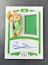 Baylor Scheierman 2024-25 National Treasures RC Auto Clutch Factor Patch #31/49
