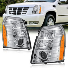 Headlight Assembly Compatible With 2007-2014 Cadillac Escalade2007-2014 Escalad Headlight Assembly Compatible With 2007-2014 Cadillac Escalade2007-2014 Escalad