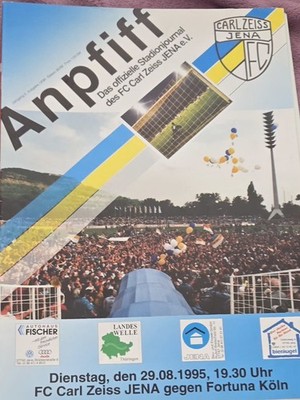 1995/96 2.Bundesliga FC Carl-Zeiss-Jena - Fortuna Köln