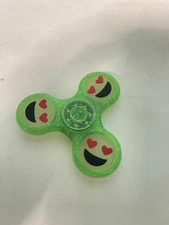 Emoji Smile Fidget Spinner | Green