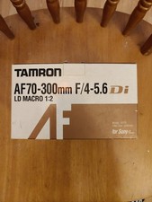 Tamron AF70-300mm F/4-5.6 Di LD Macro 1:2 Lens For Sony D Compatible