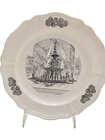 Caroline Williams WEDGWOOD Scenes of Cincinnati Tyler Davidson Fountain Plate