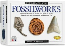 Fossilworks Skullduggery Eyewitness Kit Perfect Casting Paint Activity