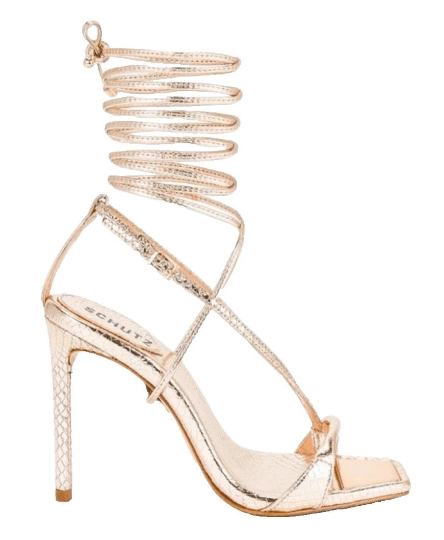 Animal Print Strappy Sandals for Women