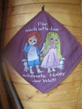 Wall Hanging, Picture - For me it's the most beautiful hobby in the world - New
