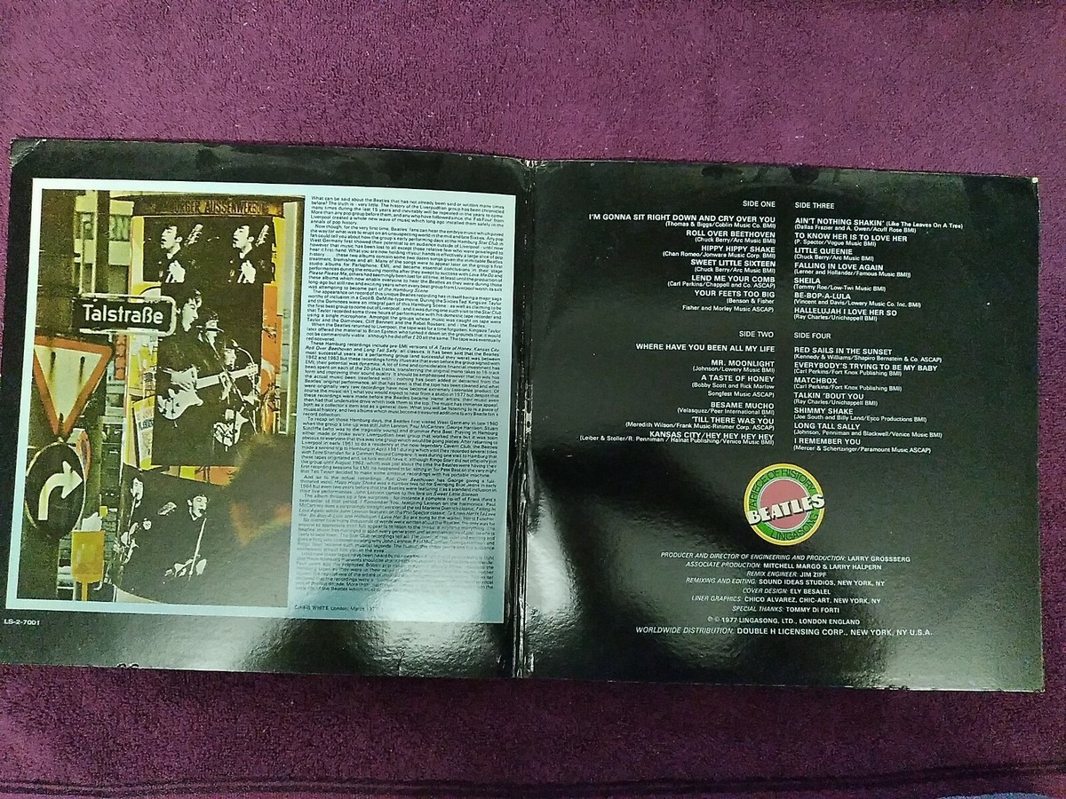 The Beatles Live at the Star-Club Hamburg Germany 1962, Lingasong