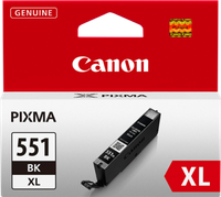 Canon 6443B001 Cli-551Bk Xl Original Patrone Schwarz FüR Pixma MG6350/MG5450