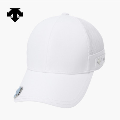 NEW DESCENTE GOLF Ballmarker SET Cap DQ12MFCP34 Bright White
