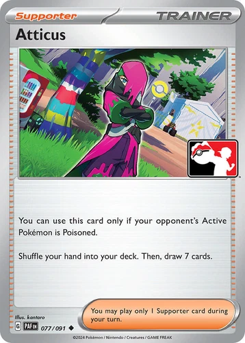 Atticus 077/091 Prize Pack Series Cards