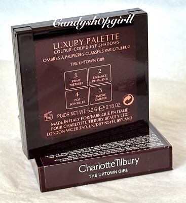 NEW Charlotte Tilbury Luxury Palette Eyeshadow Quad (THE UPTOWN