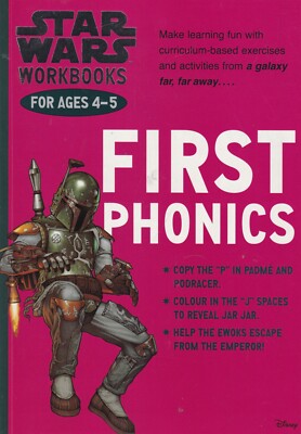 Star Wars Workbooks: First Phonics - Ages 4-5 Early Learning Activity Book