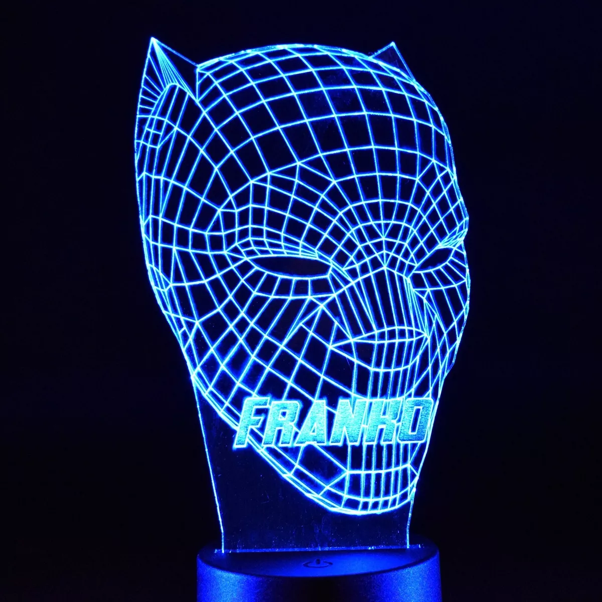 Black panther 3d wall light deals