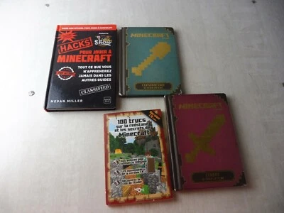 Lot de livres / guides / astuces pour jeu Minecraft - Photo 1/4