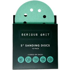 Sanding Disc Sample Packs (10 discs each)