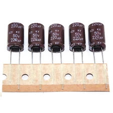 50V 10UF/47UF/100UF/220UF/470UF Electrolytic Capacitors JAPAN NCC