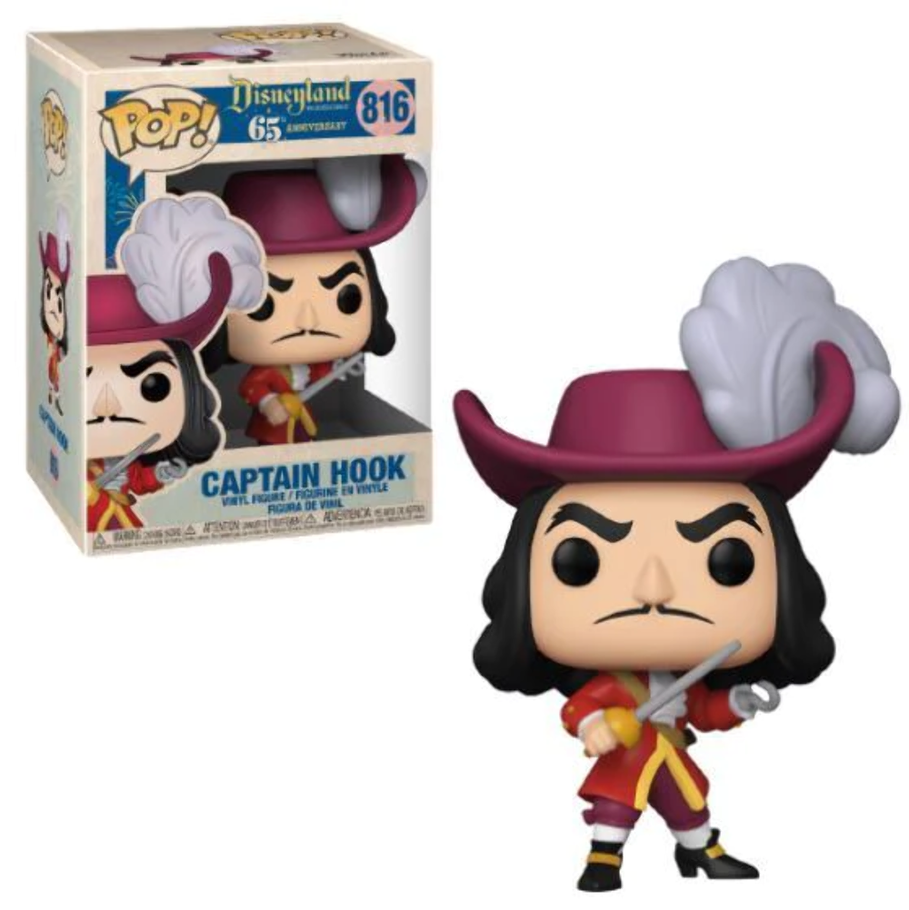 Funko POP! Disneyland 65th Anniversary: Captain Hook #816 | eBay