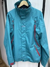 Oakley Jacket Womens Winter Ski Snowboard Coat Blue Snow Full Zip. - Size M