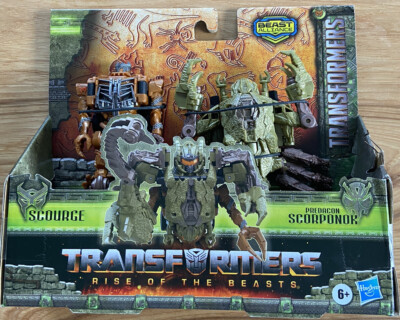 Transformers ROTB Beasts Alliance SCOURGE & PREDACON SCORPONOK Action Figures