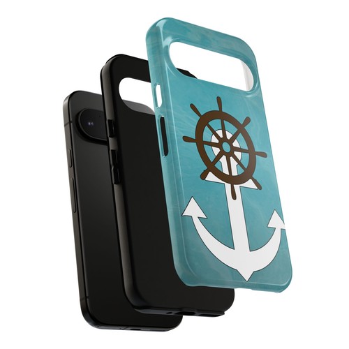 Boot Anker & Helm Rad, robuste Handyhülle für iPhone, Samsung, Pixel - Segeln - Bild 128 von 285