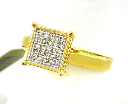 GENUINE 0.48 Cts DIAMONDS ENGAGEMENT RING 10k GOLD ** NWT ** FREE APPRAISAL - Picture 3 of 5