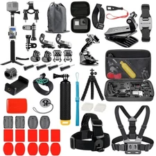 Action Camera Accessories Kit for GoPro Hero 9 8 7 6 5 4 DJI Osmo