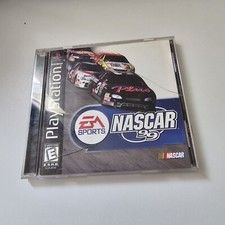 NASCAR 99 (Sony PlayStation 1 PS1) Complete w Manual Tested Works EA Racing Game