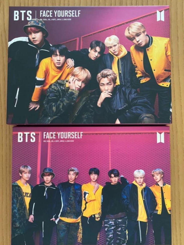 BTS FACE YOURSELF First Press A B C ver CD DVD Blu-ray booklet