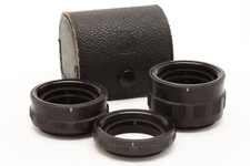 Pentax M42 Extension Tube Set (1, 2, & 3) with Case #47778