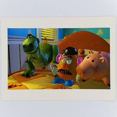 Toy Story Postcard Mr. Potato Head Rex Hamm Disney Pixar Andy's