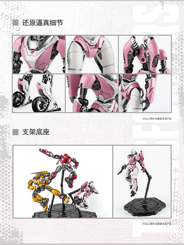 Kit inteligente Trompeter & Transformers 08128 BUMBLEBEE Arcee montaje modelo plástico - Imagen 3 de 7