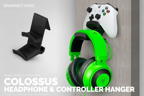 Gamepad Controller & Headphone Hanger Holder - Picture 3 of 7