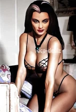 Lily The Munster "Yvonne De Carlo" Reprint Photo, Decal, Poster, Metal Sign