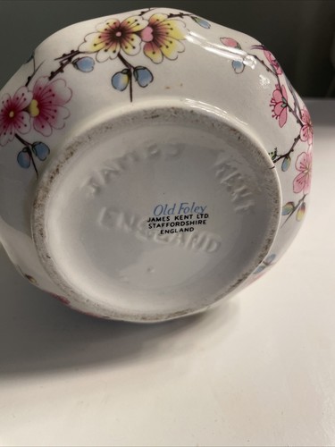 Vintage "Old Foley" James Kent Ltd Chinese Rose Small Pitcher - Picture 3 of 5
