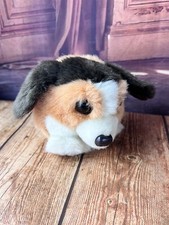 Vintage 1994 Puffkins Sherlock Hound Puppy Dog Plush Swibco 5  Stuffed Animal