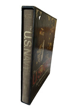 The U. S. Navy: An Illustrated History, Nathan Miller, Inscribed/signed slipcase