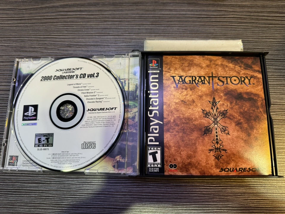 Vagrant Story (Sony PlayStation 1, 2000) Excellent Condition! - Image 2 of 4