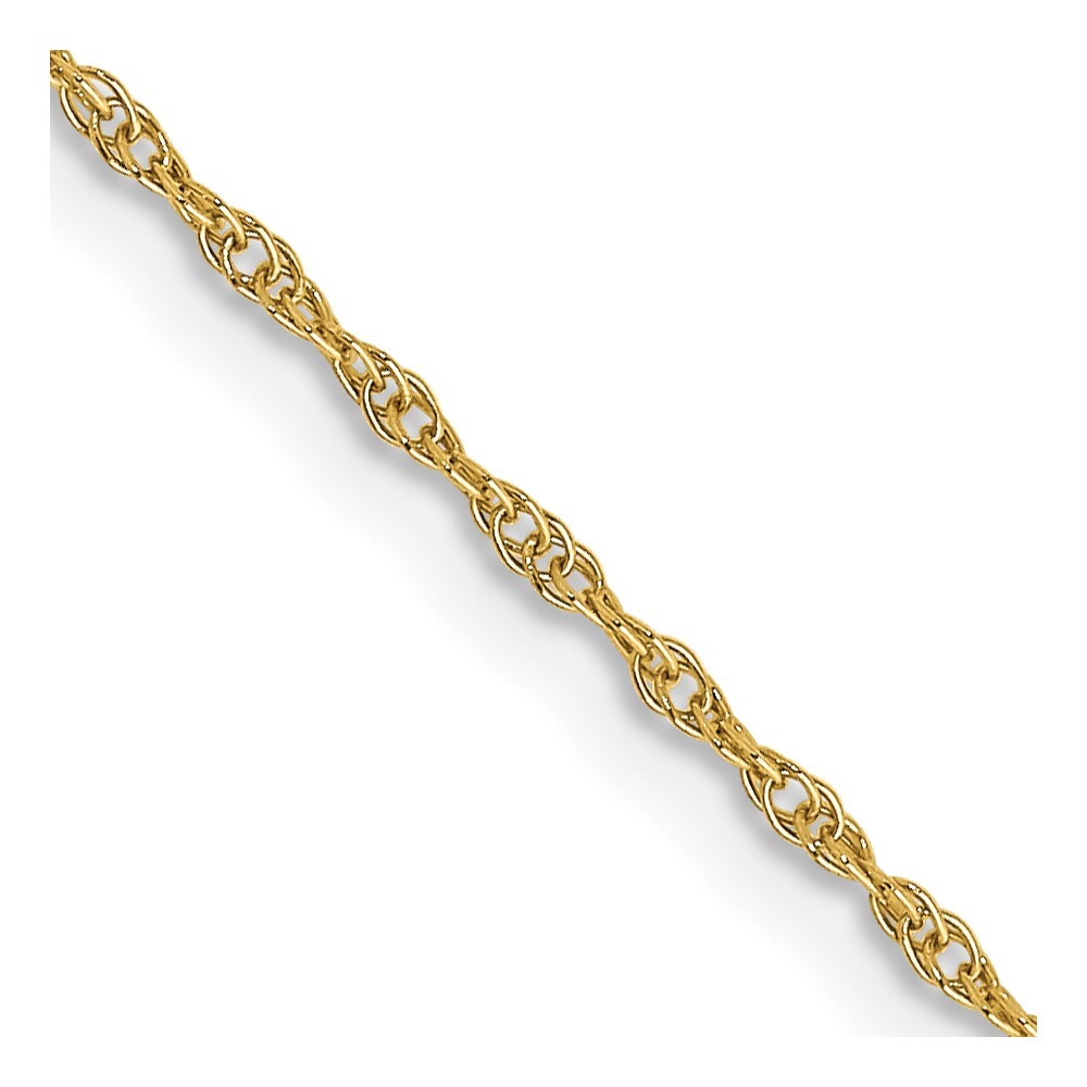 10k Yellow Gold .95mm Cable Rope Chain 10k Yellow Gold .95mm Cable Rope Chain