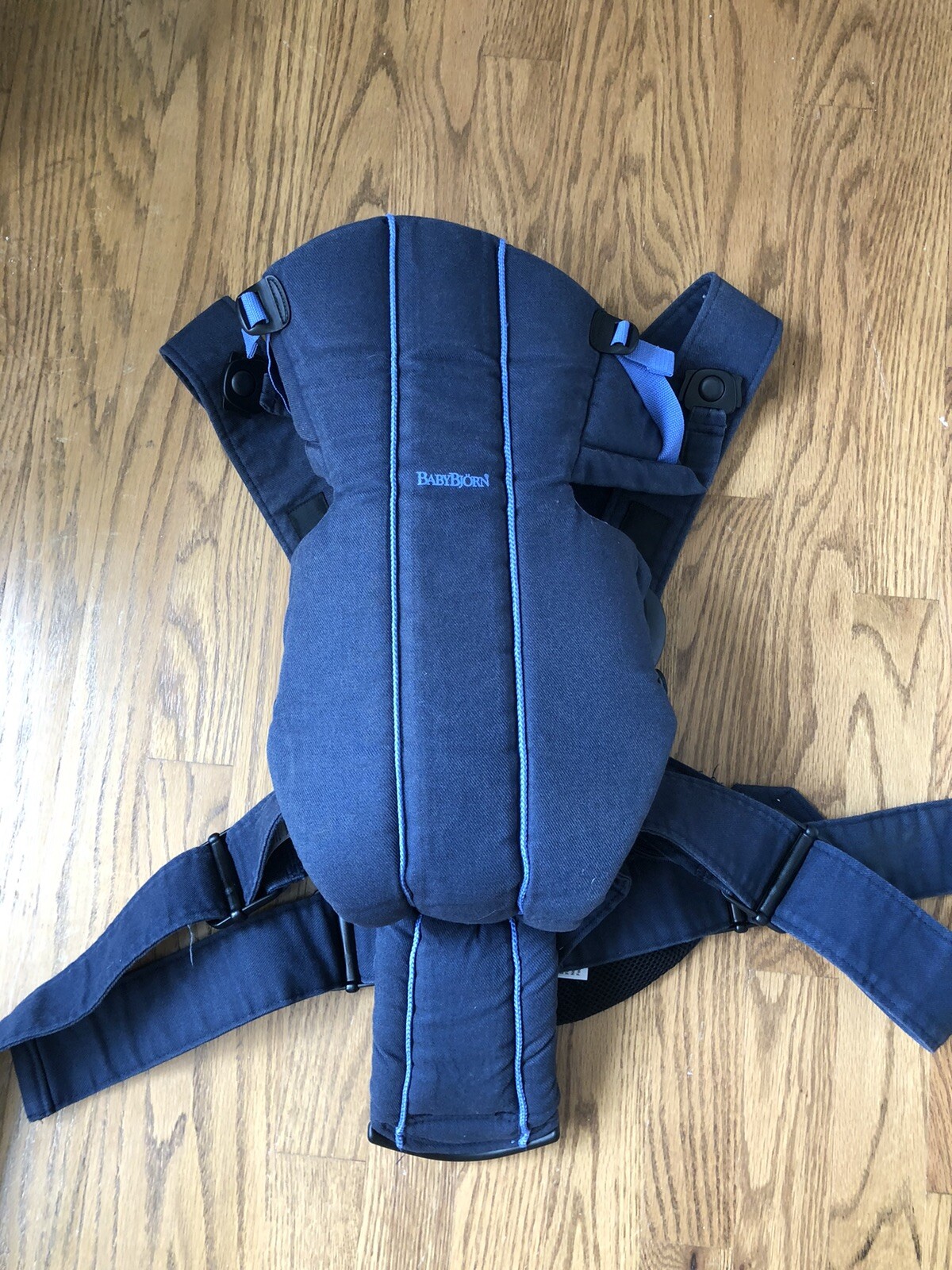 BabyBjorn Baby Carrier 7-26 Lbs. Blue-image