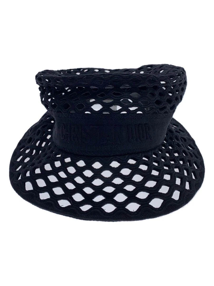 Chapeau Christian Dior seau coton noir femme 12DMH923A157 occasion