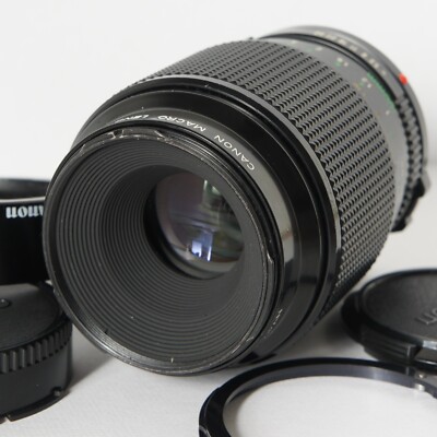 レンズ(単焦点) CANON NEW FD MACRO 100mm f/4 #7552 CANON NEW FD MACRO 100mm f/4 MF NFD Lens [Near Mint,Tested] from