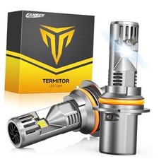 9007 Bulb,50000LM HB5 light bulb, 6500k White IP68 Waterproof with Cooling