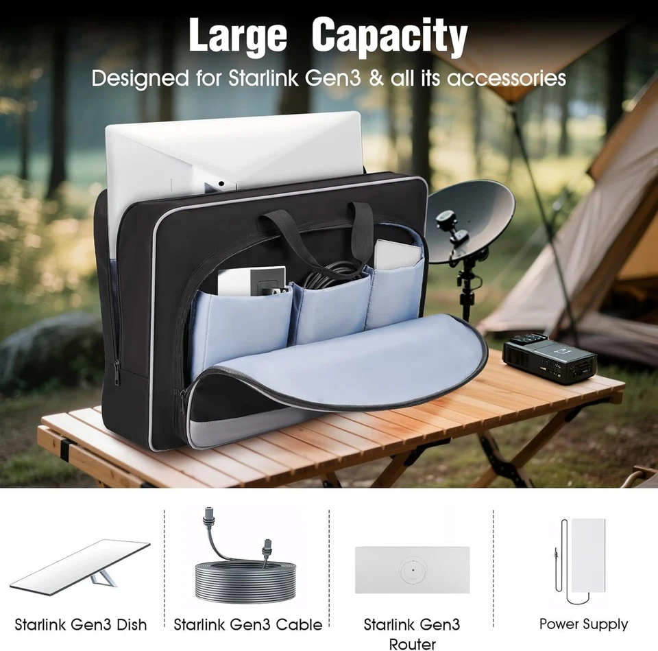 Travel Case for Camping & RV - Starlink Gen 3 - Image 4 of 4